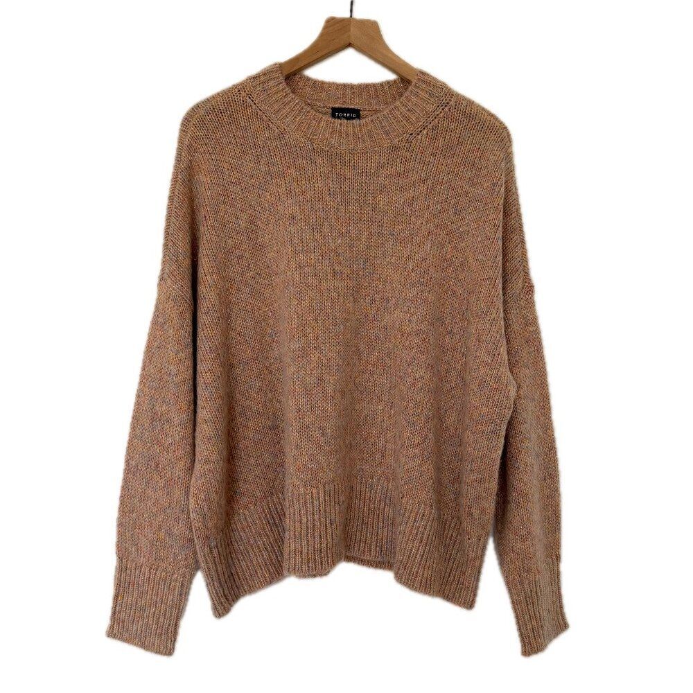 New Torrid Blush Pink Knit Sweater - Size 2X